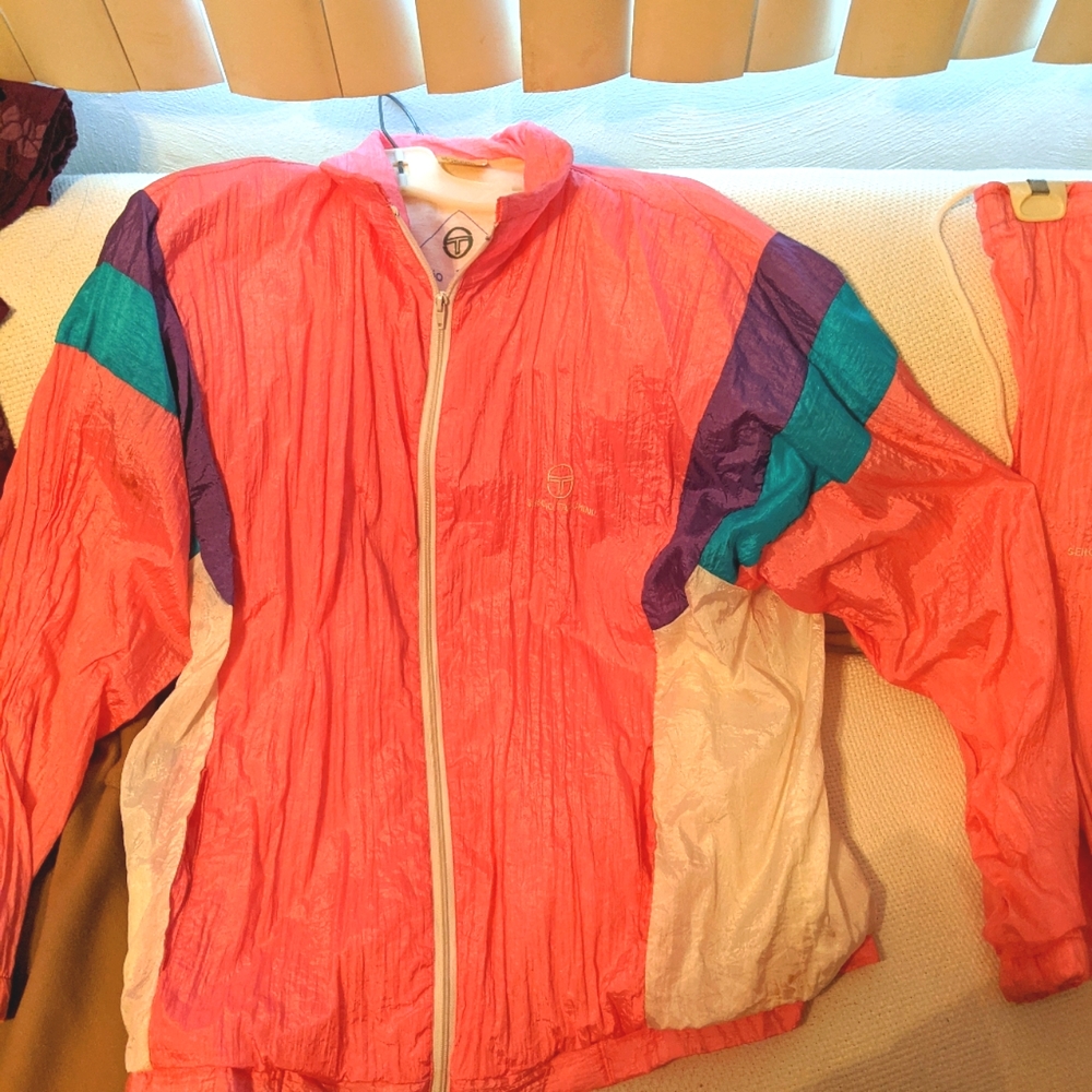 Sergio Tacchini Women's Track Suit- Peach XL